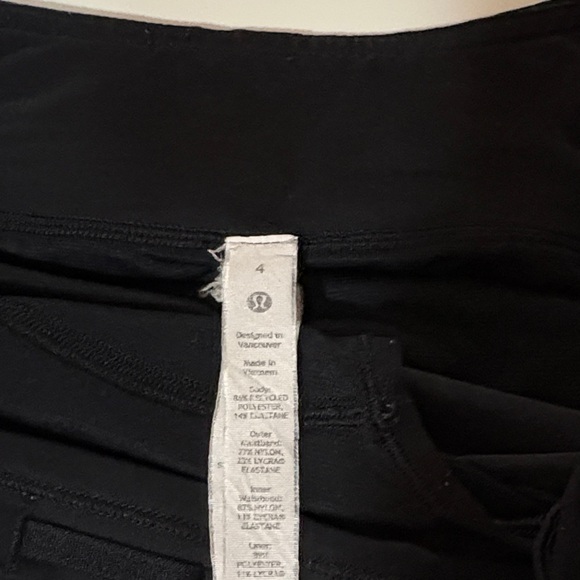 Lululemon black speed ups - Picture 2 of 3